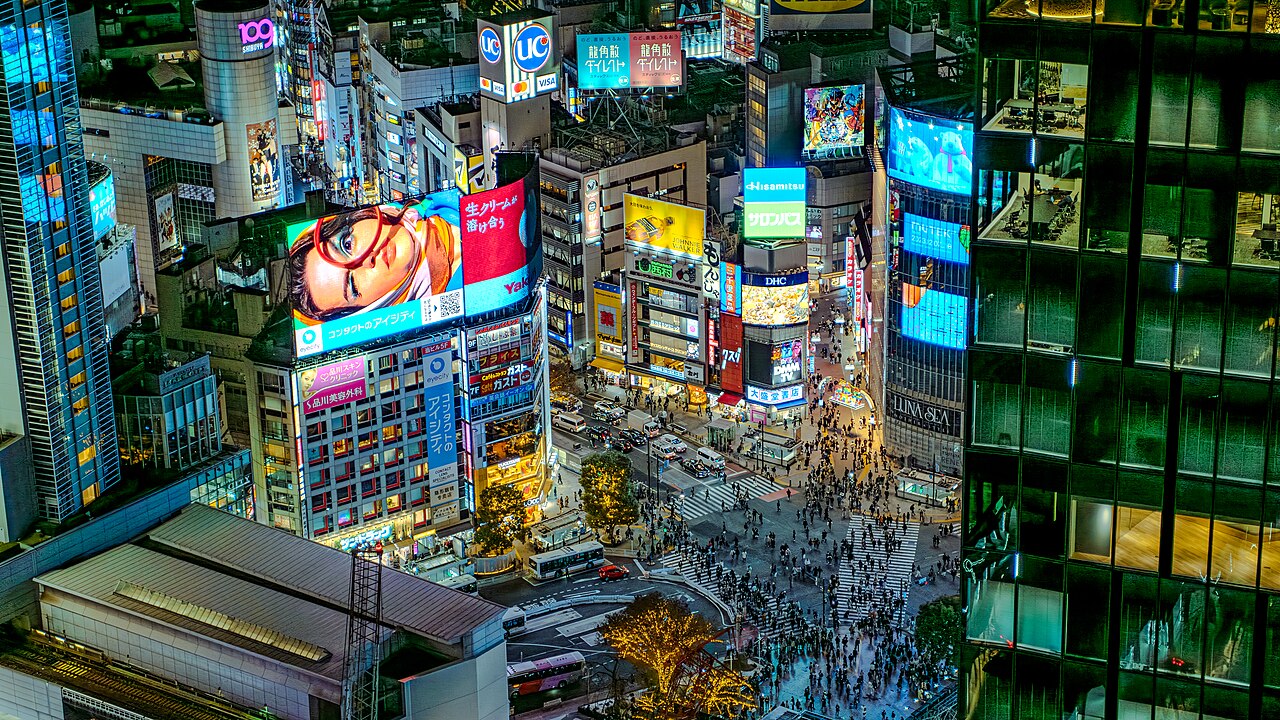 Shibuya Crossing, Japan